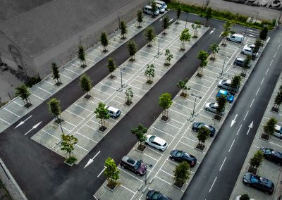 Création parking et voie d’accès – Conservatoire de Sète